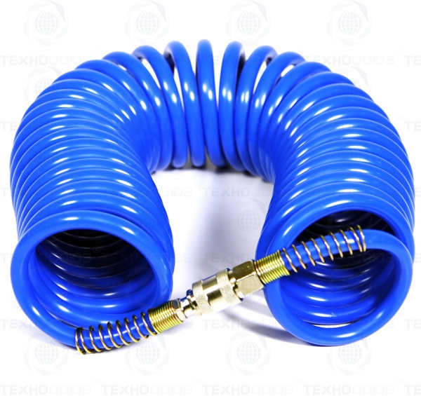 Шланг спиральный 1/4", 7,5м, RH-20108-Q  Шланг спиральный 1/4", 7,5м, RH-20108-Q